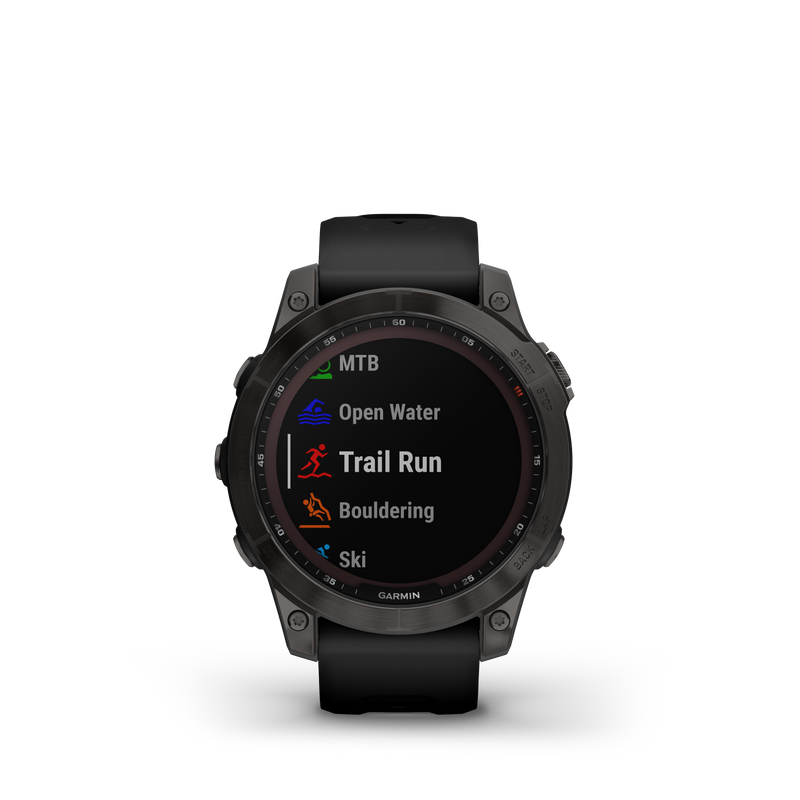 Fenix 7 Solar Smart Watch - Grey/Black - 010-02540-21