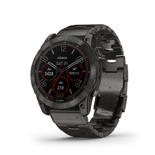 Fenix 7X Solar Smart Watch, 51mm - Grey - 010-02541-27