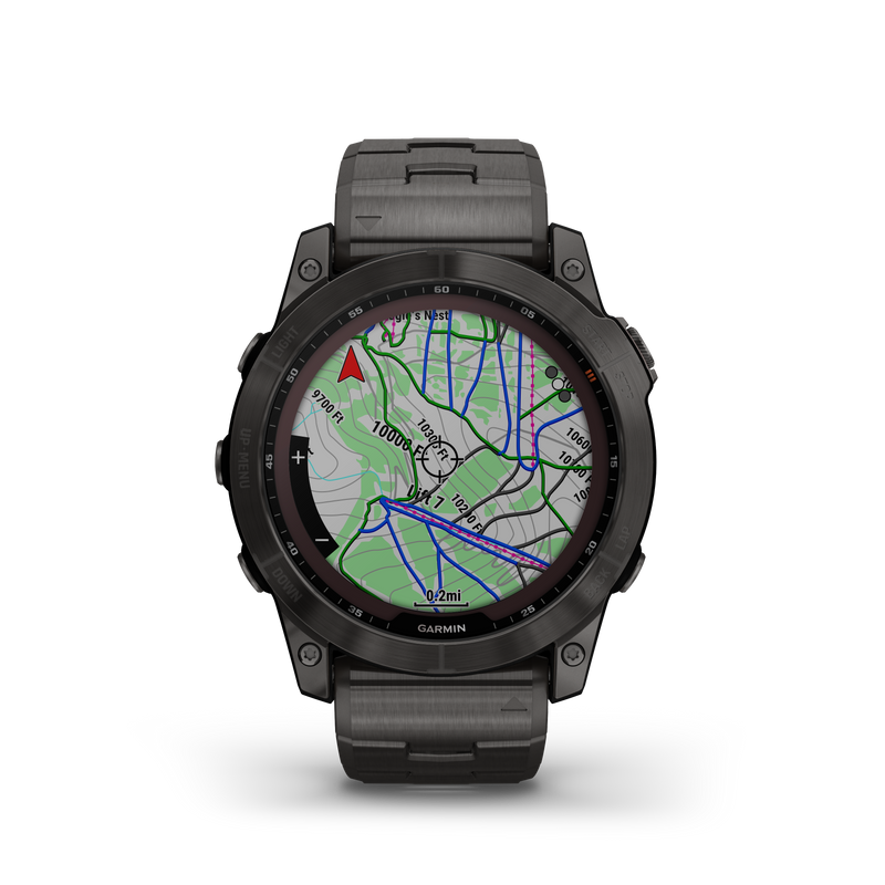 Fenix 7X Solar Smart Watch, 51mm - Grey - 010-02541-27