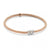 Prima Flex'It Bracelet With Diamonds, XS - 18ct Rose Gold - 74608BX_BB_R_XBX_0XS