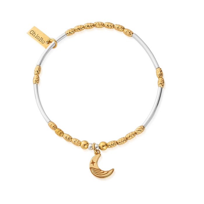 Luna Moon Bracelet - Gold/Silver - GMBMNSR4019