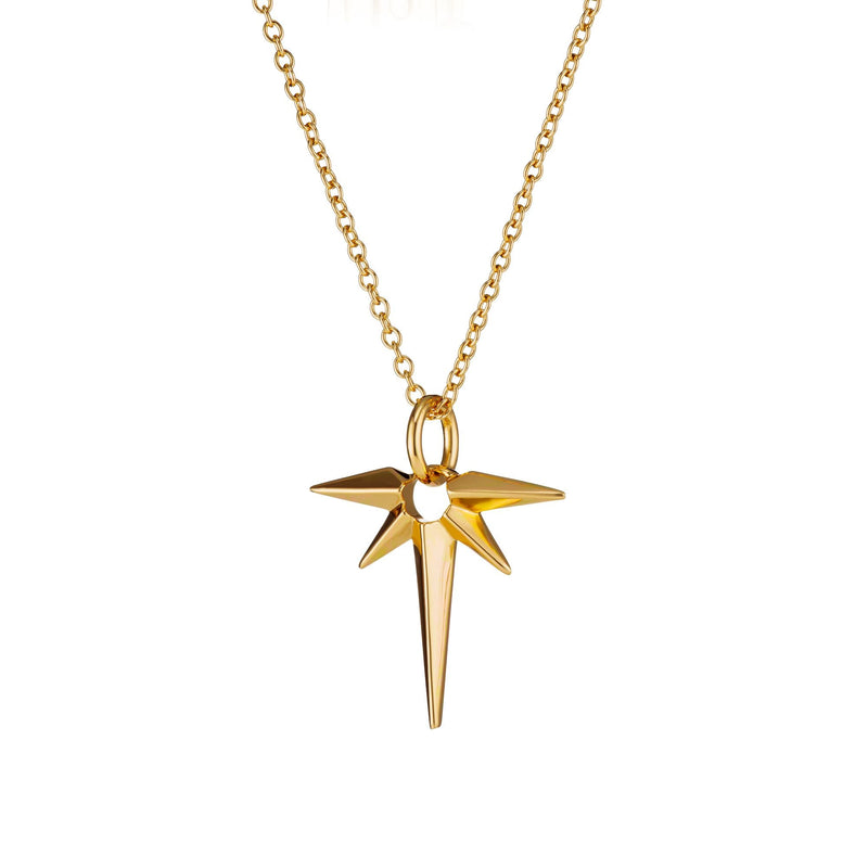 Angel Star Necklace - Gold - SPG-51a-226