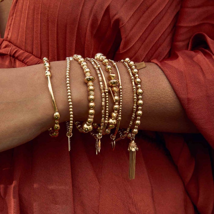 Twisted Disc Bracelet - Gold - GBTDISC