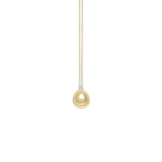 Velaa Star Diamond Pendant - 18ct Yellow Sunrise Gold