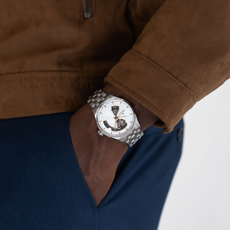 Jazzmaster Open Heart Auto Gents Watch, 40mm - H32675151