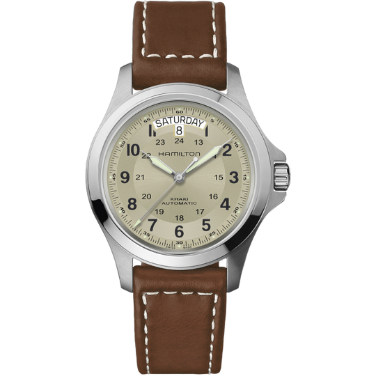Khaki Field King Auto Gents Watch - H64455523