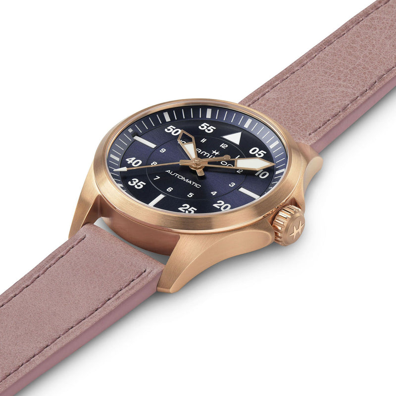 Khaki Aviation Pilot Auto Ladies Watch, 36mm - H76245840