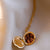 Biography Mini Locket Necklace - Gold - 41025YNON