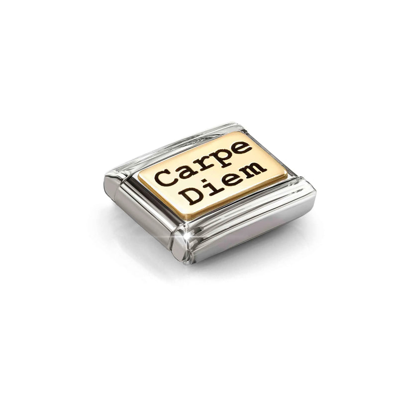 Composable Classic Carpe Diem Link - Gold - 030166/73