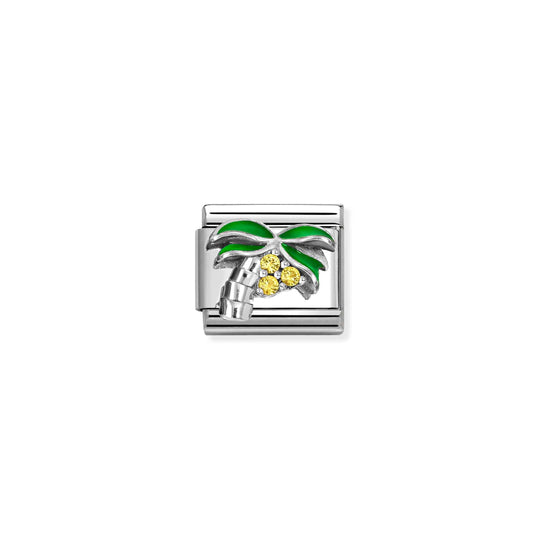Composable Classic Palm Tree Link - Silver - 330328/22