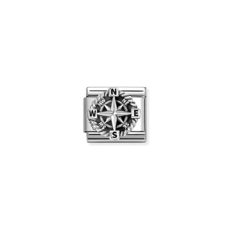 Composable Classic Compass Link - Silver - 330114/01