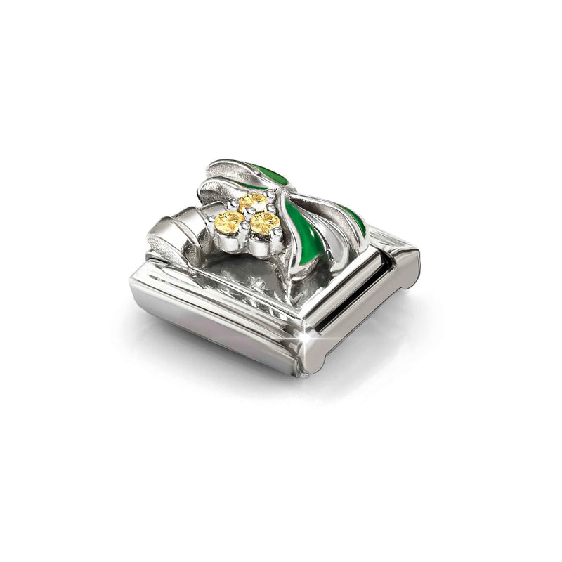 Composable Classic Palm Tree Link - Silver - 330328/22