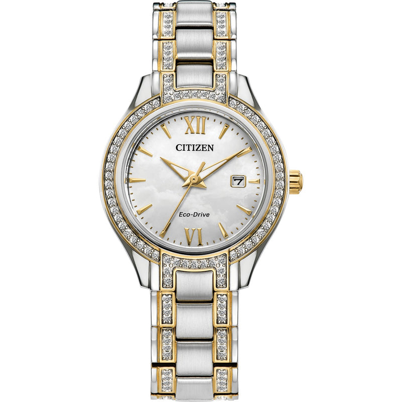 Citizen Ladies' Silhouette Crystal Watch - FE1234-50D