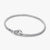 Foxtail CZ Clasp Bracelet - Sterling Silver - 594462C01