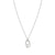 My Rebel Art Oval Pendant Necklace - Silver - 242806/053