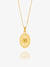You Are My Sunshine Citrine Necklace - Gold - RSN20GP