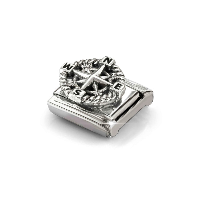 Composable Classic Compass Link - Silver - 330114/01