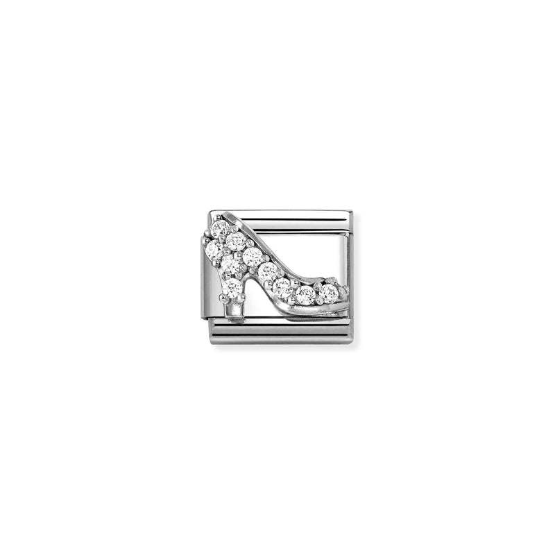 Composable Classic High Heeled Shoe Link - Silver - 330328/23