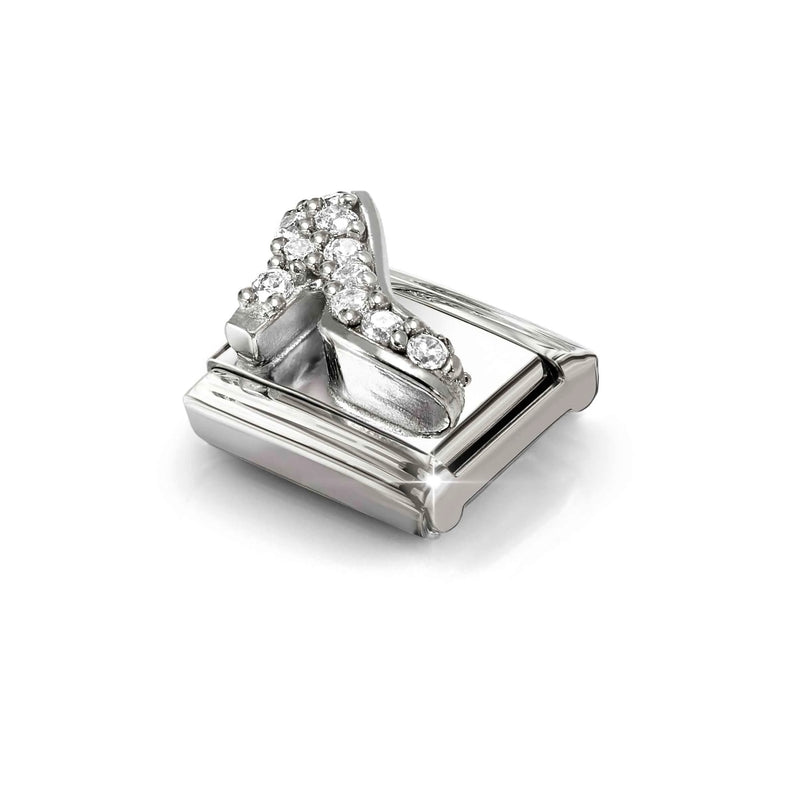 Composable Classic High Heeled Shoe Link - Silver - 330328/23