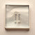 Drop Zirconia Pearl Earrings - Silver - 78070PW