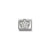 Composable Classic CZ White Flower Link - Silver - 330322/31