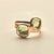 Double Cushion Ring - Rose Gold - 12413GR