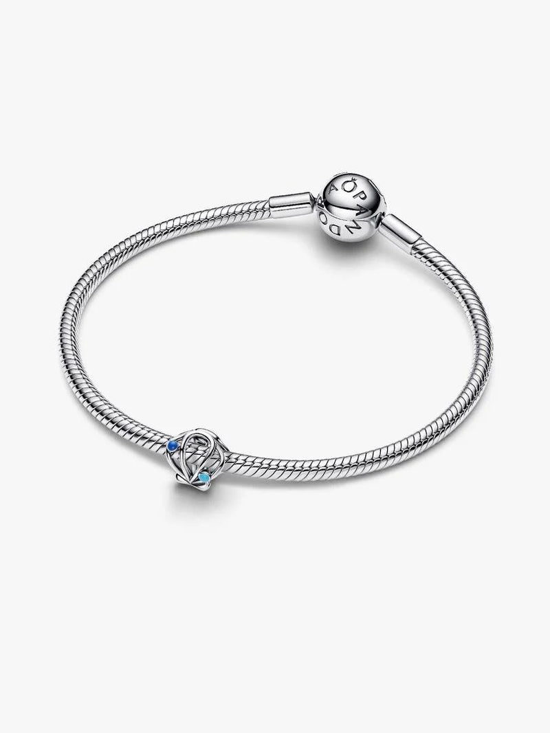 Openwork Shell Charm - Sterling Silver