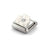 Composable Classic White 3 Petal Flower Link - Silver - 330512/24