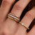 Tricolour Zirconia Ring - 12427TZ