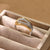 Organic Zirconia Ring - Gold/Silver - 12408ZY