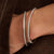 Classic Zirconia Bangle - Silver - 23097ZI