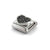 Composable Classic CZ Black Heart Link - Silver - 330322/27