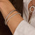Classic Zirconia Bangle - Silver - 2889ZI