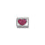 Composable Classic CZ Red Heart Link - Silver - 330322/26