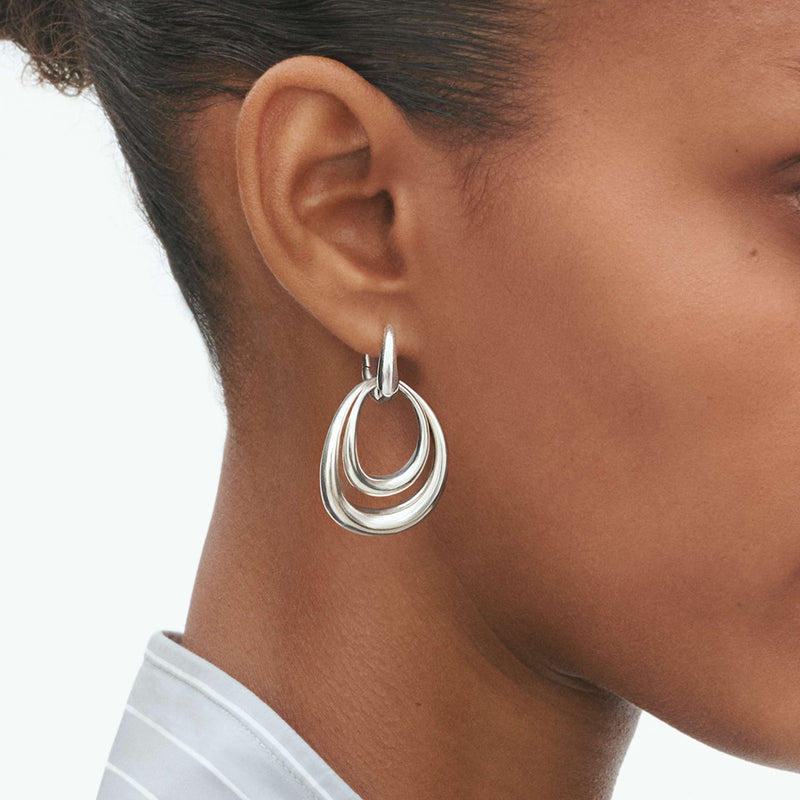 Offspring Large Earrings - Silver - 20001944