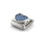 Composable Classic CZ Blue Heart Link - Silver - 330322/28