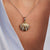 Shell Pendant Necklace - Gold - 6863ZY