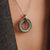 Structure Circle Necklace, M model - Silver - 6860ZI