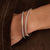 Classic Zirconia Bangle - Silver - 2889ZI