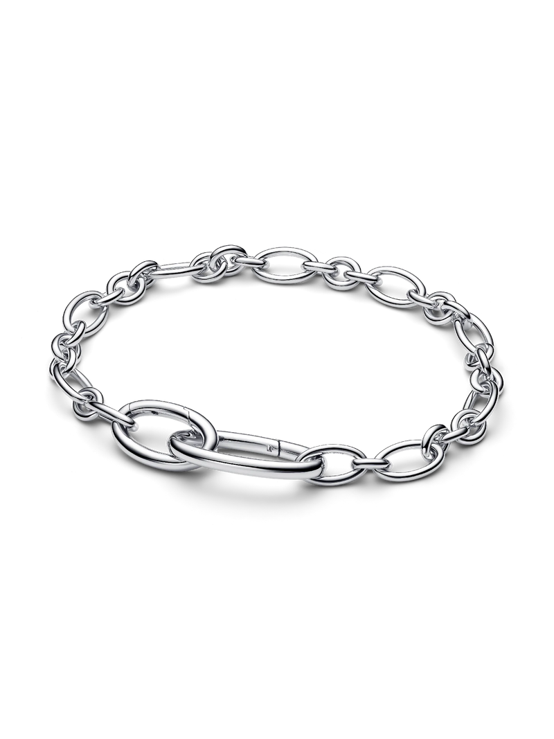 Oval Link Bracelet - Sterling Silver