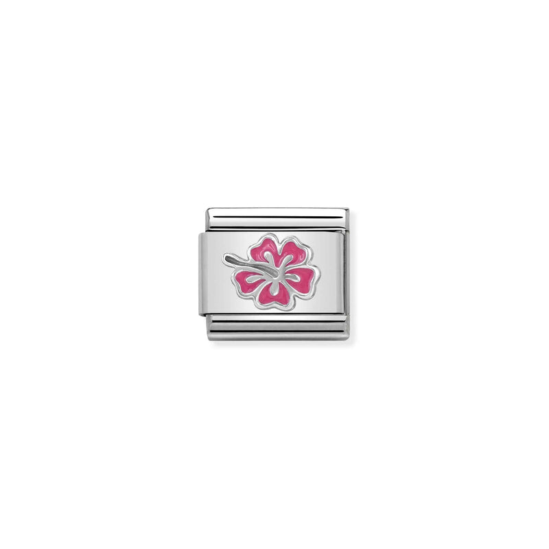 Composable Classic Pink Hibiscus Link - 330202/24