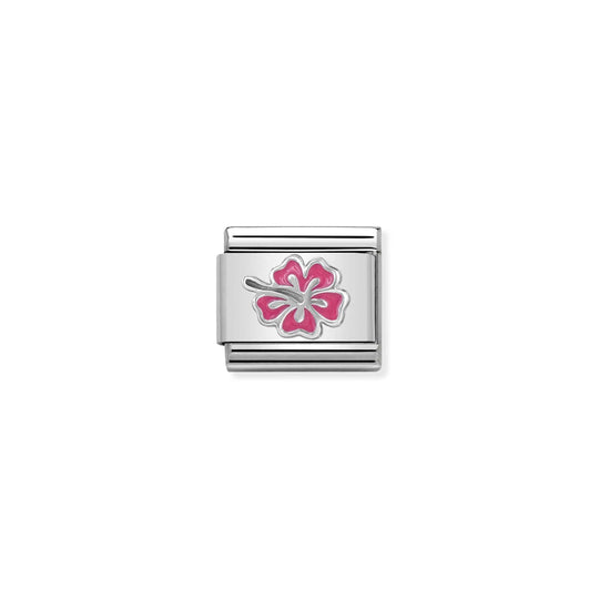 Composable Classic Pink Hibiscus Link - 330202/24