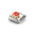 Composable Classic Red Coral Flower Link - Gold - 030522/11