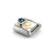 Composable Classic Blue CZ Heart & Butterfly Link - Gold - 030613/16