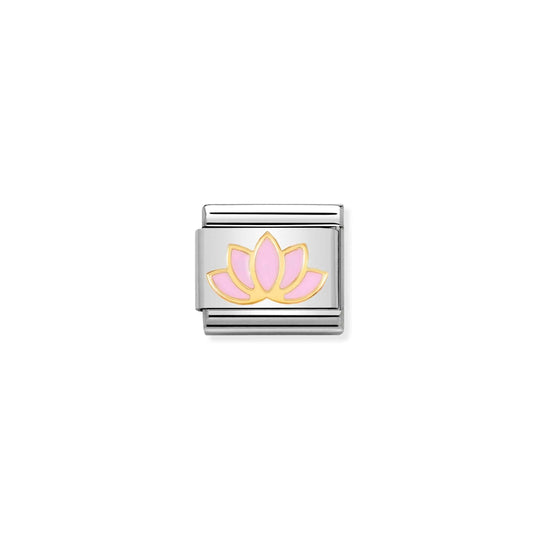 Composable Classic Lotus Flower Link - Gold -