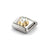 Composable Classic White CZ Flower Link - Gold - 030615/010