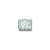 Composable Classic Green Fade Flower Link - Silver - 330321/18