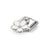 Composable Classic White Flower Pendant Link - Silver - 331805/22