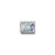 Composable Classic Trilogy White/Blue CZ Link - Silver - 330329/19