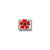Composable Classic Red Poppy Link - Silver - 330321/19